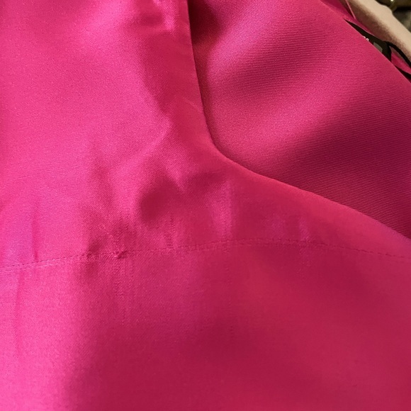 Zara Satin Effect Mini Dress Fushia. Blogger fave.NWT💃🏻🔥 - Picture 6 of 6